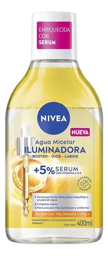Nivea Agua Micelar X400 Ml Iluminadora