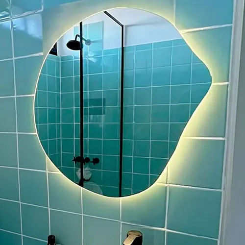 Espejos Led Para Baño, Espejo Con Forma Irregular. Exclusivo Pulido