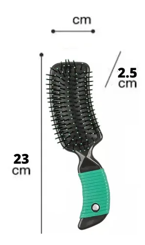 Cepillo Peine De Cabello Forma De S Con Cerdas Grandes