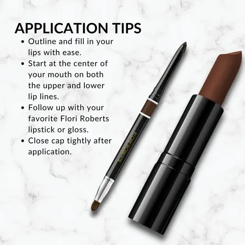 Lápiz Labial Flori Roberts Luxury Lip Pencil Intense Berry