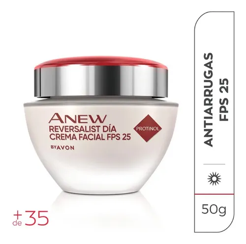 Avon Anew Reversalist Crema Dia 50grs Fps25 Protinol Antieda Tipo de piel Todas