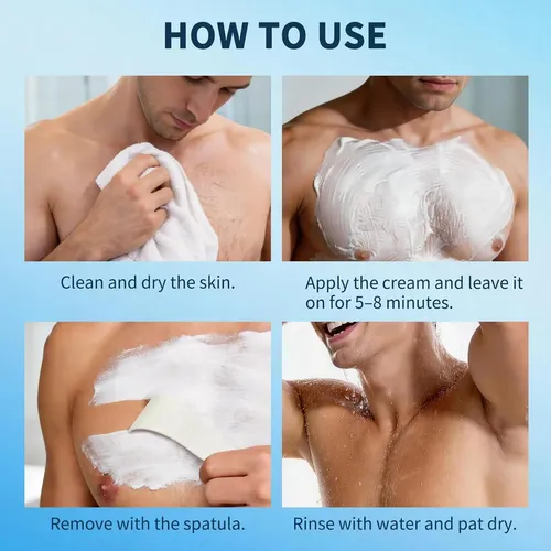 Crema Depilatoria Para Hombres Ybyidu 5-8 Min