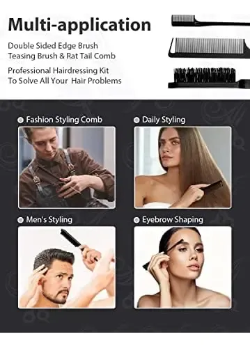 Barra De Cera Samnyte Para Peines De Cabello Y Peinado, 4 Un