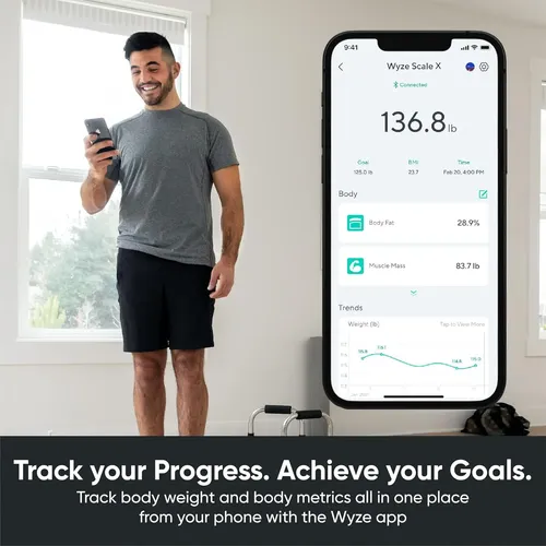 Wyze Smart Scale X Para El Peso Corporal, Báscula Digital…