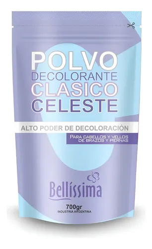 Bellíssima Polvo Decolorante Clásico Celeste 700g