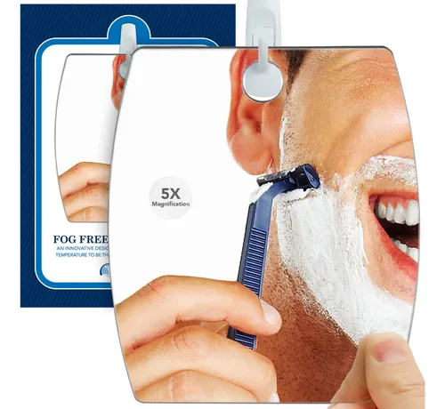 Espejo De Afeitar The Shave Well Company Con Aumento Antivah