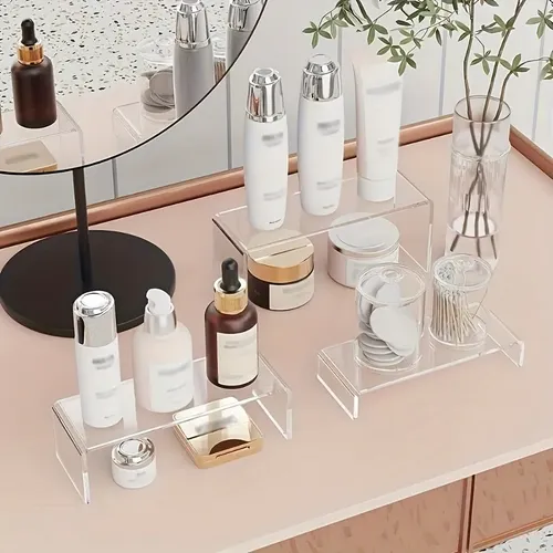 Expositor Acrílico Contemporáneo En Forma De U De 3 Piezas