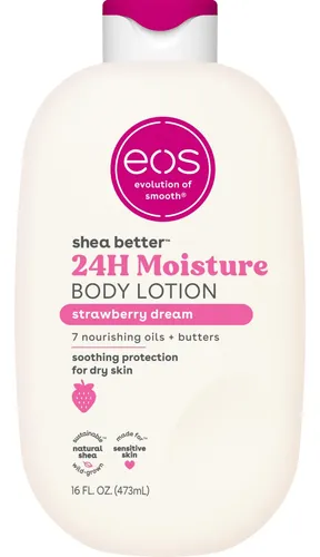 Crema Corporal Eos Shea Better Strawberry Dream 473ml