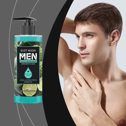 El Gel De Baño Con Fragancia De Bergamota Y Salvia De East M