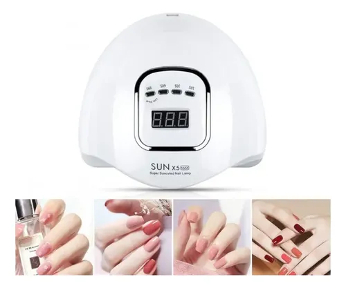 Cabina Para Uñas Led Uv 110w Manicura Esculpidas
