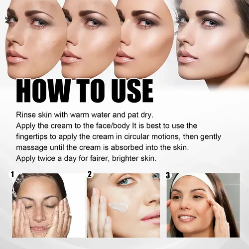 Crema Facial Jaysuing Para Hidratación Y Luminosidad