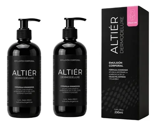 Combo Altiér X2 Crema Para Masajes Antiflacidez Reafirmantes
