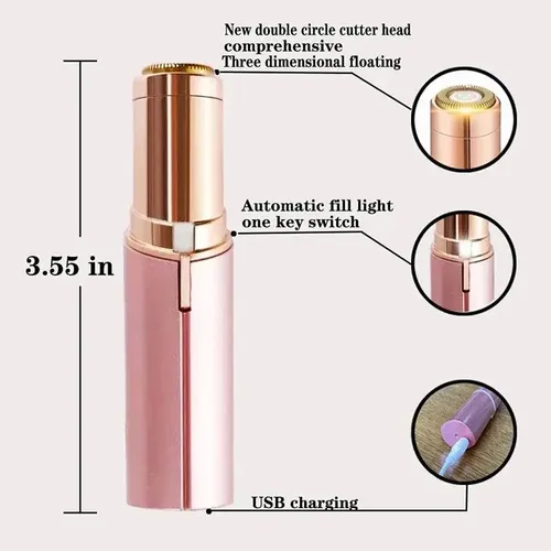 Depiladora Facial Para Mujer,afeitadora De Lápiz Labial 2025