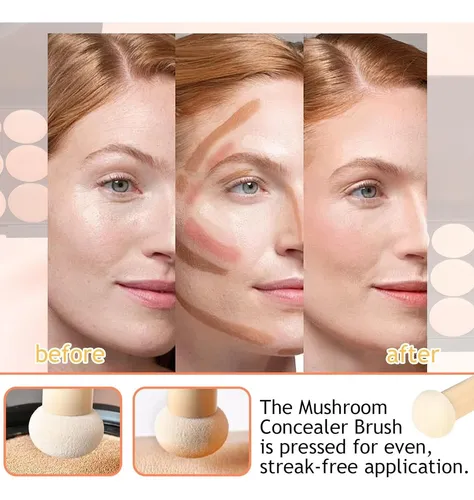 Paleta Contorno Crema Xmxuemei 15 Colores Multiuso