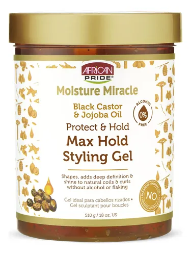 Gel Para Cabello African Pride Moisture Miracle Máxima Fijac