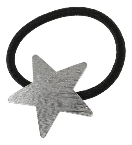 Diadema Elástica, Accesorio Para El Cabello, Color Plateado
