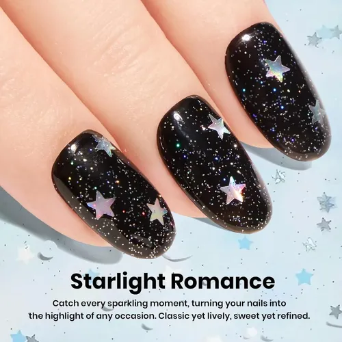 Capa De Uñas Con Purpurina Beetles 15ml Top Coat Glitter