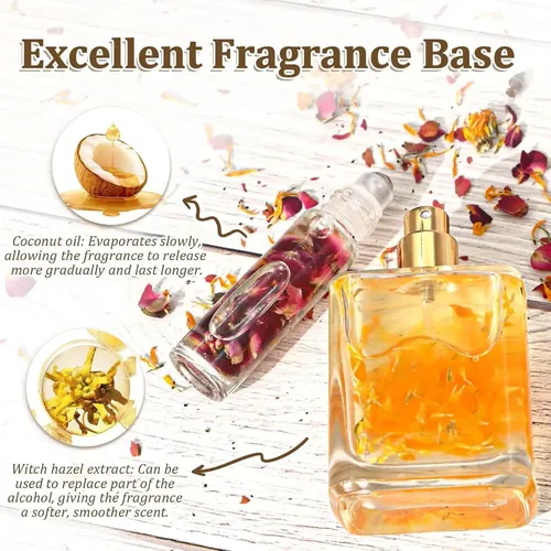 Kit Diy Perfume Mujer Gdblsm Con Aceites Esenciales Y