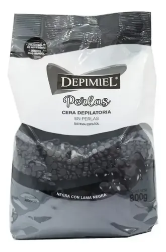 Cera En Perlas Negra Depimiel X 800 Grs