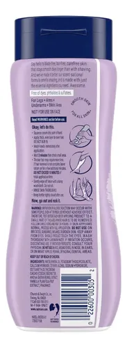 Nair Crema Depilatoria Corporal Nutritiva con Leche de Avena y Vainilla, 224 g (7.9 oz). Fórmula Suave y Humectante, Piel Suave Después de Depilar.