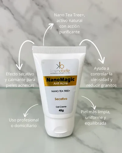 Nano Magic Anti Acne 45g Reduce Imperfecciones Kosmobelle