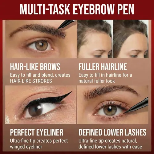 Lápiz De Cejas 2 En 1 Essorall Light Brown 01