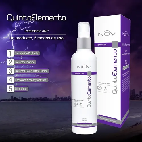 Tratamiento Capilar Nov Quinto Elemento X 140ml