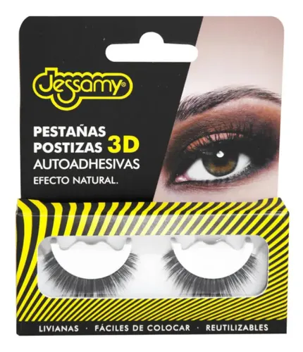 Pestañas Postizas 3d Autoadhesivas G41 Jessamy