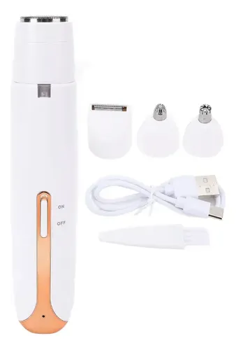 Removedor De Vello Facial Para Mujer 4 En 1, Eléctrico, Port