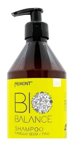 Primont Bio Balance Shampoo Vegano Pelo Seco Y Fino X 500ml