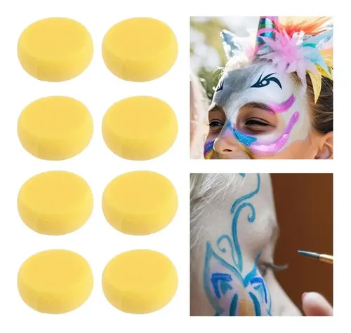 1esponjas For Pintar La Cara Db, Paquete De 10 Piezas &as2