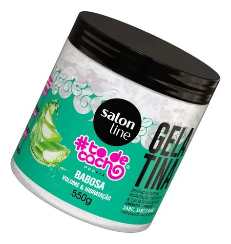 Salon Line Gelatina Babosa Hidratación Y Volumen 550g