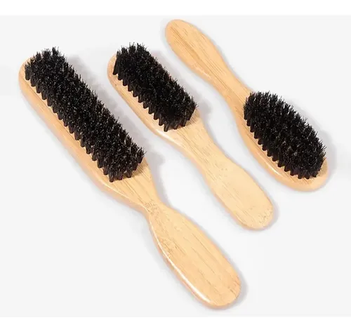 Cepillo Para Cabello Cerdas De Jabalí Alisado C *