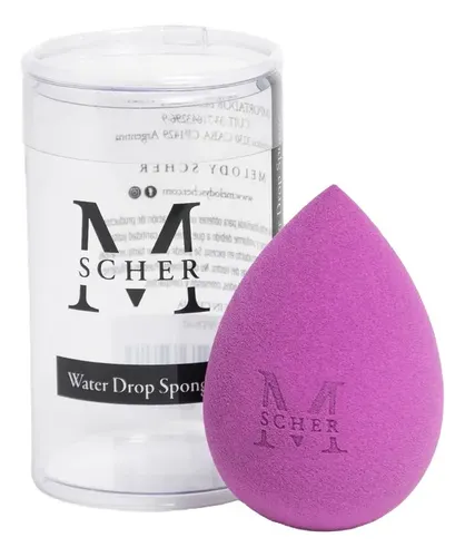 Esponja Maquillaje Water Drop Base Melody Scher