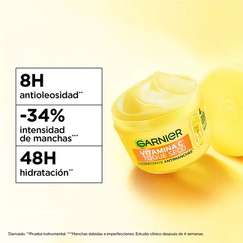 Garnier Crema Hidratante Vit C X85 Toque Seco
