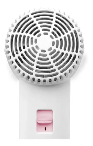 Secador De Pelo Atma Sp8904np 1200w 2 Velocidades Color Blanco/Rosa