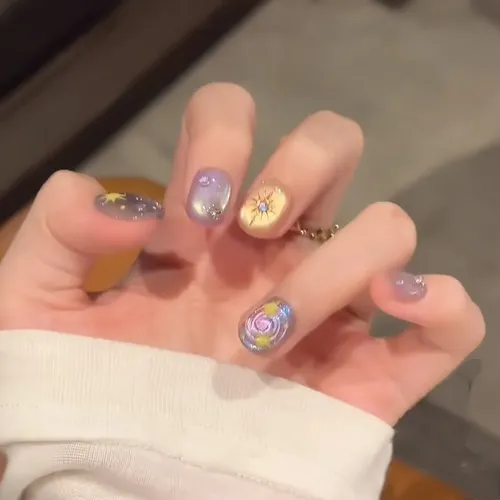 Alta Calidad Pegatinas De Arte De Uñas Con Remolinos De