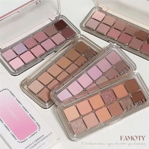 Paleta De Sombras X12 Colores – Famoty