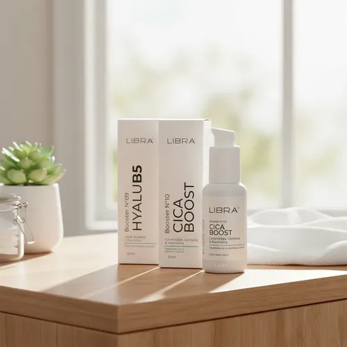 Booster Cica Boost 50ml + Booster Hyalub5 50ml Libra
