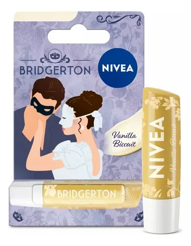 Nivea Bálsamo Labial Vanilla Biscuit Edición Bridgerton