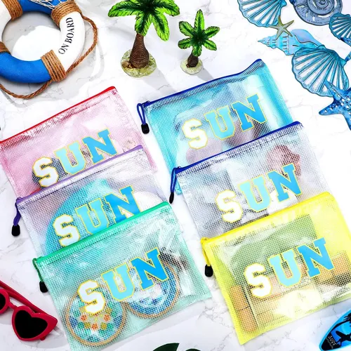 Bolsa De Maquillaje De Playa Kacctyen Transparente Impermeab