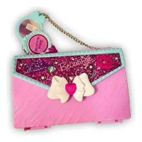 Cartera Maquillaje Infantil Poppi Juguete Esmaltes Set 40 Piezas
