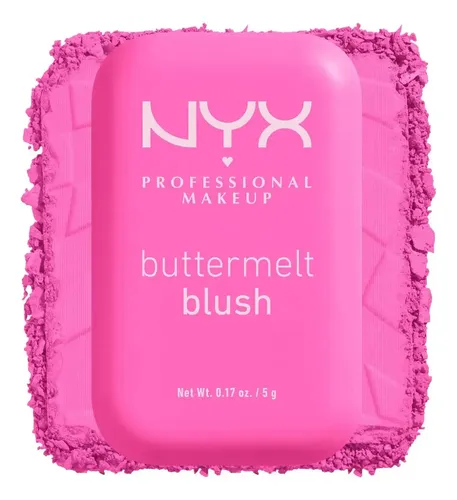 Nyx Professional Makeup – Buttermelt Blush – Rubor Tono Del Maquillaje 01 My Butta Half