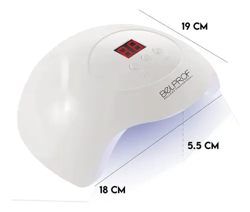Cabina Uv Led Sun X7 Belprof Usb Esmalte Semipermanente