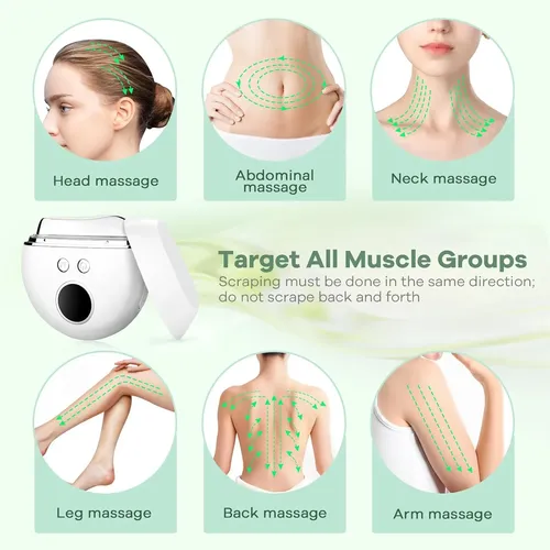 For Dq Aparato Afflat: Vibra Y Calor – Raspador Y Gua Sha M