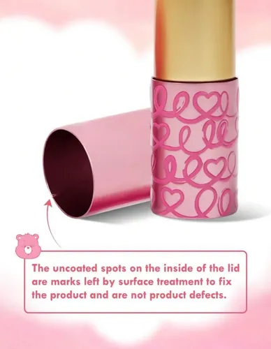 Brocha Retráctil De Maquillaje Ositos Cariñositos Rosa Love