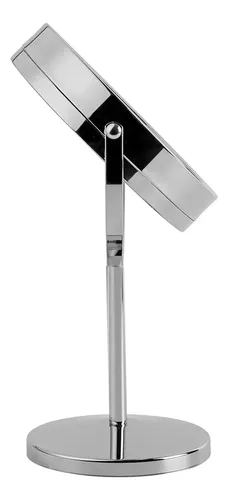 Espejo Para Maquillaje Gadnic Gmd710 Luz Led 7x/1x Reversible Giro 360°