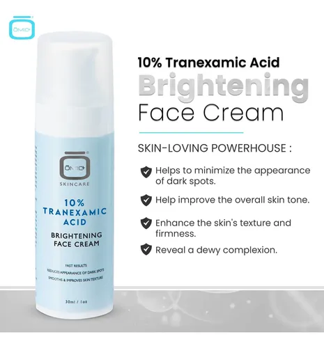 10% Tranexamic Acid Cream  1 Fl Oz / 30ml  Skin