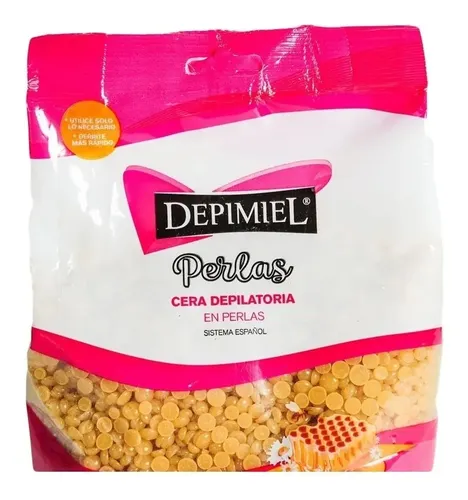 Depimiel Cera Depilatoria Perlas Natural Con Miel 800gr