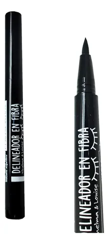 Delineador Fibra Thelma & Louise Negro 1g Mate